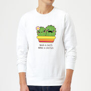 Was A Cacti Now A Cactus Sweatshirt White M the valentines collection kopen in de aanbieding