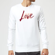 Love Lust Sweatshirt White M the valentines collection kopen in de aanbieding