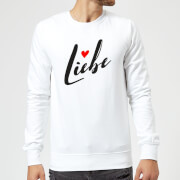 Liebe Sweatshirt White S the valentines collection kopen in de aanbieding