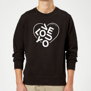 Love You Jumble Sweatshirt Black Xxl the valentines collection kopen in de aanbieding Love You Jumble Sweatshirt Black Xxl the valentines collection kopen in de aanbieding