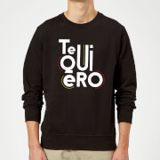 Te Quiero Sweatshirt Black S the valentines collection kopen in de aanbieding