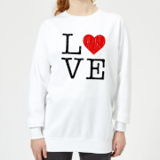 Love Heart Textured Womens Sweatshirt White Xxl the valentines collection kopen in de aanbieding Love Heart Textured Womens Sweatshirt White Xxl the valentines collection kopen in de aanbieding