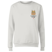 Purrrfect Fur Me Womens Sweatshirt White L the valentines collection kopen in de aanbieding