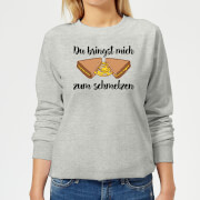 By Iwoot Zum Schmelzen Womens Sweatshirt Grey 3Xl by iwoot kopen in de aanbieding