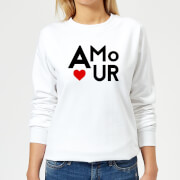 By Iwoot Amour Block Womens Sweatshirt White Xs by iwoot kopen in de aanbieding