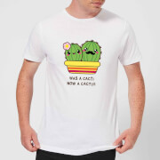By Iwoot Was A Cacti Now A Cactus T Shirt White Xl by iwoot kopen in de aanbieding