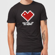 By Iwoot You Fill Up My Heart T Shirt Black 3Xl by iwoot kopen in de aanbieding