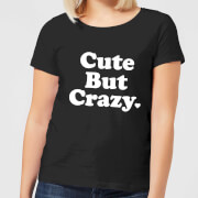 By Iwoot Cute But Crazy Womens T Shirt Black 4Xl by iwoot kopen in de aanbieding By Iwoot Cute But Crazy Womens T Shirt Black 4Xl by iwoot kopen in de aanbieding