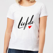 By Iwoot Liefde Womens T Shirt White 4Xl by iwoot kopen in de aanbieding By Iwoot Liefde Womens T Shirt White 4Xl by iwoot kopen in de aanbieding
