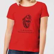 By Iwoot Premature Ventricular Contractions Fr Womens T Shirt Red S by iwoot kopen in de aanbieding