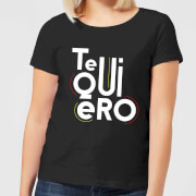 By Iwoot Te Quiero Womens T Shirt Black L by iwoot kopen in de aanbieding