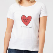 By Iwoot You Are In My Heartin The Friendzone Womens T Shirt White Xs by iwoot kopen in de aanbieding