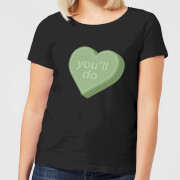 By Iwoot Youll Do Womens T Shirt Black 4Xl by iwoot kopen in de aanbieding