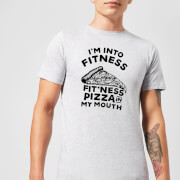 By Iwoot Fitness Pizza T Shirt Grey 3Xl by iwoot kopen in de aanbieding
