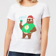 By Iwoot Sloth Chill Womens T Shirt White 4Xl by iwoot kopen in de aanbieding By Iwoot Sloth Chill Womens T Shirt White 4Xl by iwoot kopen in de aanbieding