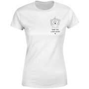 Image of Shih Tzu Look Good Women's T-Shirt - White - 3XL - White