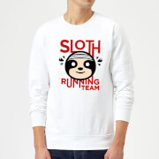 By Iwoot Sloth Running Team Sweatshirt White 5Xl by iwoot kopen in de aanbieding
