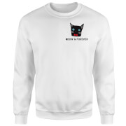 By Iwoot Meow Forever Sweatshirt White 3Xl by iwoot kopen in de aanbieding
