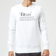 By Iwoot Fit Ish Sweatshirt White 5Xl by iwoot kopen in de aanbieding