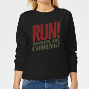 By Iwoot Run Zombies Are Coming Womens Sweatshirt Black 4Xl by iwoot kopen in de aanbieding By Iwoot Run Zombies Are Coming Womens Sweatshirt Black 4Xl by iwoot kopen in de aanbieding