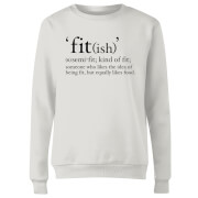 By Iwoot Fit Ish Womens Sweatshirt White 3Xl by iwoot kopen in de aanbieding
