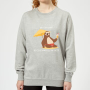 Image of Am I Too Slow? Women's Sweatshirt - Grey - 3XL - Grey