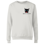 By Iwoot Meow Forever Womens Sweatshirt White 3Xl by iwoot kopen in de aanbieding