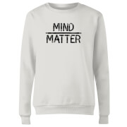 By Iwoot Mind Over Matter Womens Sweatshirt White 4Xl by iwoot kopen in de aanbieding