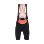 Santini Womens Volo Aero Light Bib Shorts Nauticaorange Xl santini kopen in de aanbieding