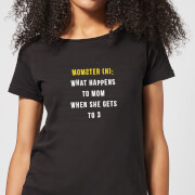 By Iwoot Momster Womens T Shirt Black 5Xl by iwoot kopen in de aanbieding