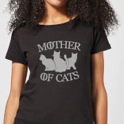 Mother Of Cats Black Womens T Shirt S the mother collection kopen in de aanbieding