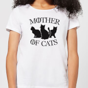 By Iwoot Mother Of Cats White Womens T Shirt 5Xl by iwoot kopen in de aanbieding