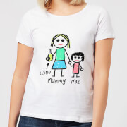 Mummy Me Womens T Shirt White M the mother collection kopen in de aanbieding