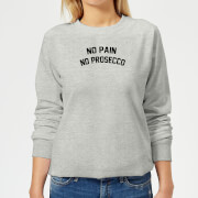 By Iwoot No Pain No Prosecco Womens Sweatshirt Grey 3Xl by iwoot kopen in de aanbieding