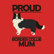 Proud Bordercollie Mum Womens T Shirt Red Xl the mother collection kopen in de aanbieding