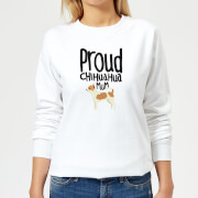 By Iwoot Proud Chihuahua Mum Womens Sweatshirt White Xs by iwoot kopen in de aanbieding