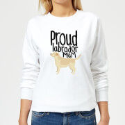 By Iwoot Proud Labrador Mum Womens Sweatshirt White Xs by iwoot kopen in de aanbieding