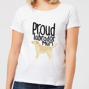 By Iwoot Proud Labrador Mum Womens T Shirt White Xs by iwoot kopen in de aanbieding