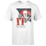 It 1990 Pennywise Clown Movie Poster T Shirt White L it kopen in de aanbieding