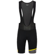 Le Coq Sportif Spring Bib Shorts Blackyellow L le coq sportif kopen in de aanbieding Le Coq Sportif Spring Bib Shorts Blackyellow L le coq sportif kopen in de aanbieding