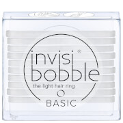 invisibobble Basic elastici per capelli - Crystal Clear (confezione da 10)