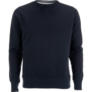 Brave Soul Mens Jones Sweatshirt Dark Navy S brave soul kopen in de aanbieding