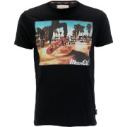 Brave Soul Mens Halfpipe T Shirt Black S brave soul kopen in de aanbieding