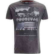 T-Shirt Homme Gig Brave Soul - Gris Charbon Foncé - S - Gris