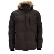 Brave Soul Mens Trailblazer Parka Grey M brave soul kopen in de aanbieding
