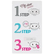 Kit 3 Étapes Réducteur de Points Noirs Pig Clear Holika Holika (Sans Eau)