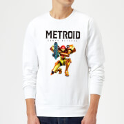 Nintendo Metroid Samus Returns Sweatshirt White S nintendo kopen in de aanbieding