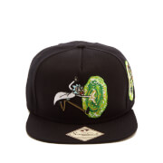 Bio World Rick And Morty Mens Embossed Portal Snapback Cap Black bio world kopen in de aanbieding
