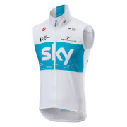 Castelli Team Sky Pro Light Wind Vest White M castelli kopen in de aanbieding