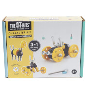 The Off Bits Robot Kit - Yellow Car The Off Bits Robot Kit - Yellow Car